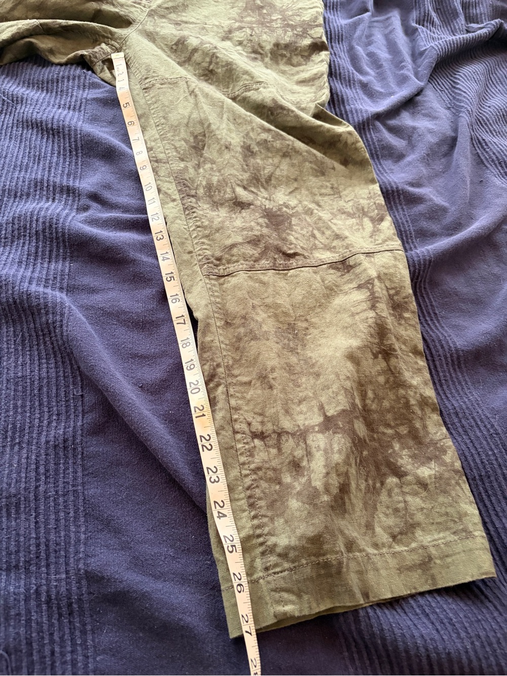 Wild Fang Sleeveless Olive and Black Tie-Dye Jumpsuit Large $40 - Picture 15 of 15